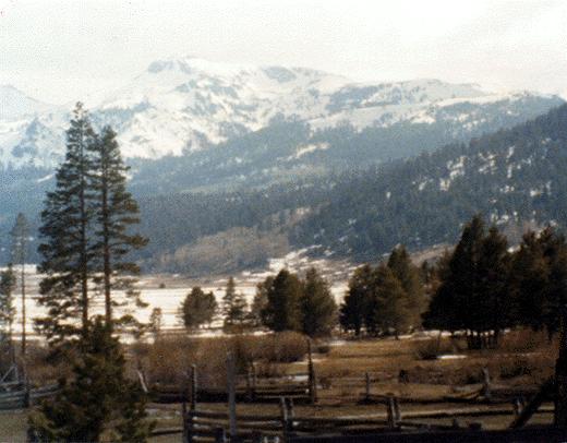 a ranch in the sierras