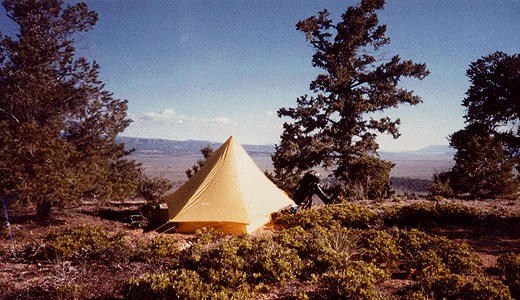 plateau campsite